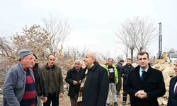 Başkan Er, Taştepe Mahallesi rezerv alanında incelemelerde bulundu