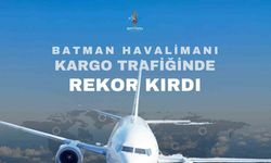 Batman Havalimanında kargo-yük trafiğinde tarihi rekor