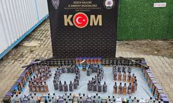 Düzce’de yılbaşı öncesi kaçak içki operasyonu