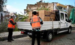 Kuşadası Belediyesi’nin kış desteği soba yardımı ile sürüyor