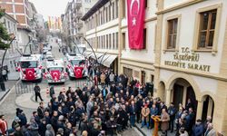 Taşköprü Belediyesine hibe edilen çöp kamyonları törenle hizmete alındı