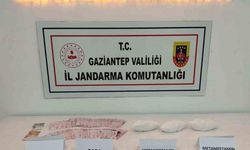 Gaziantep’te 1,5 kilo metamfetamin ele geçirildi