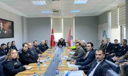 Edirne Emniyeti’nde değerlendirme toplantısı