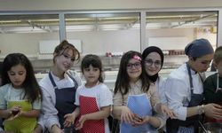 Gümüşhane’de anaokulu öğrencileri 23 Nisan’da aşçı oldu