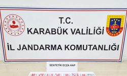 Karabük’te 102 adet sentetik hap ele geçirildi