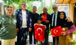 Kartepe'deki Kıbrıs Gazilerine vefa ziyareti