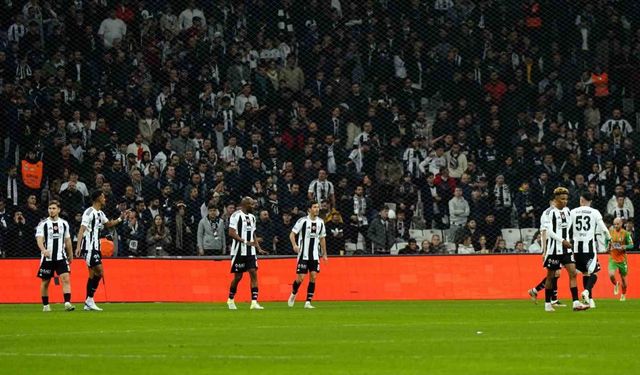 Beşiktaş’ta kötü gidişat devam ediyor