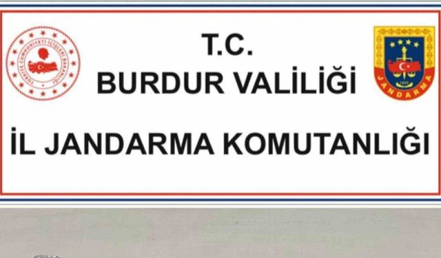 Burdur’da üzerinde uyuşturucu ile yakalandı