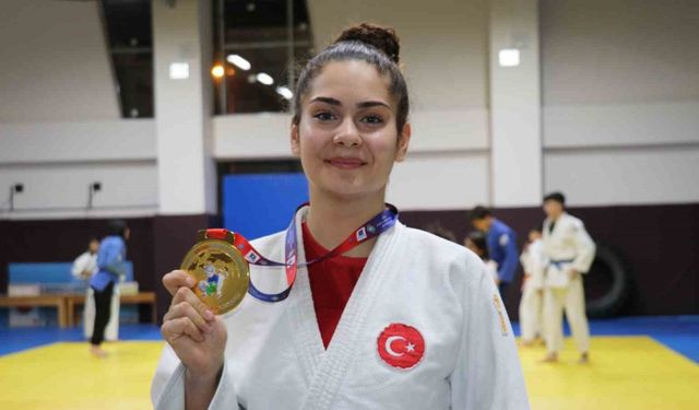 Dünya şampiyonu Vanlı sporcu Işıl Sinem Aydın olimpiyatlara hazırlanıyor