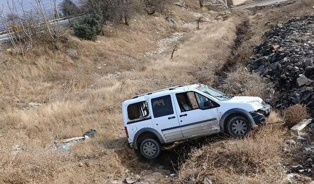 Elazığ’da trafik kazası: 2 yaralı