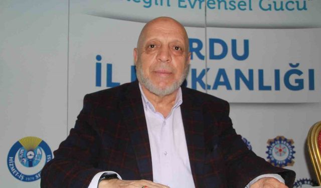 HAK-İŞ Genel Başkanı Arslan: “Esad rejiminin yıkılması belki dünya için de bir örnektir”