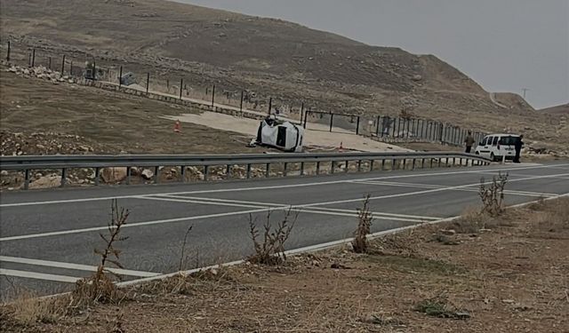 Hasankeyf yolunda trafik kazası: 1 yaralı