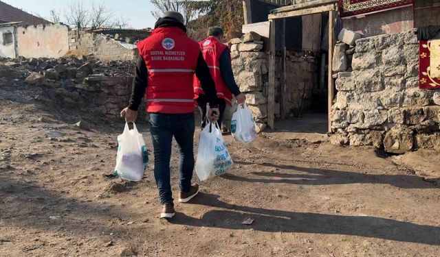 Kayseri Büyükşehir’den ihtiyaç sahibi aileye yardım eli