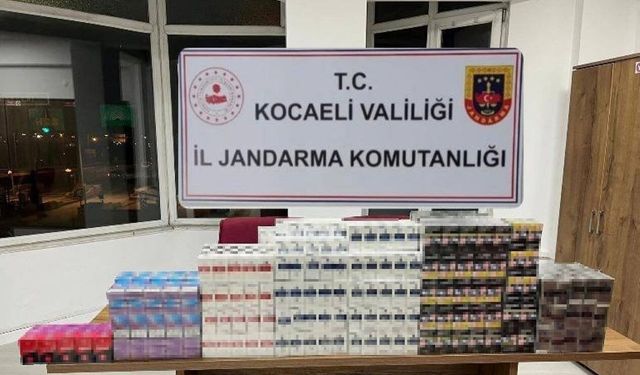 Körfez’de 512 karton kaçak sigara ele geçirildi