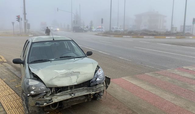 Kulu’da yoğun sis zincirleme kazaya neden oldu: 1 yaralı