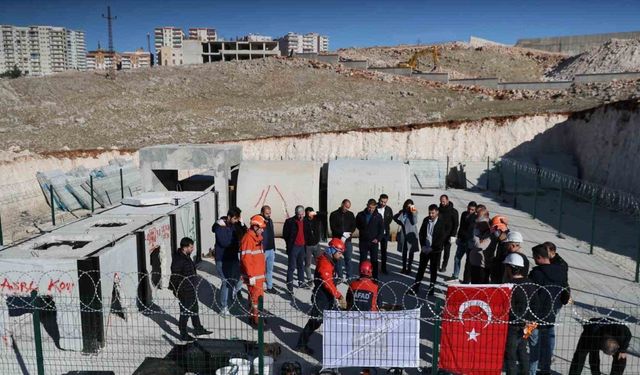 Mardin Büyükşehir Belediyesi personeline afet müdahale eğitimi verildi