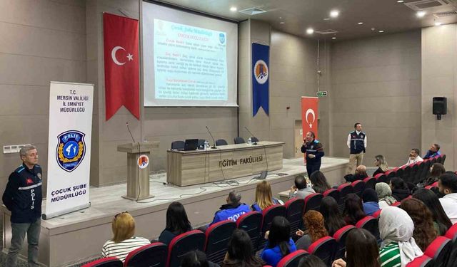 Mersin polisinden akademisyenler ve üniversite öğrencilerine bilgilendirme