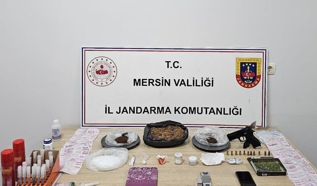 Mersin’de uyuşturucu operasyonu: 3 gözaltı