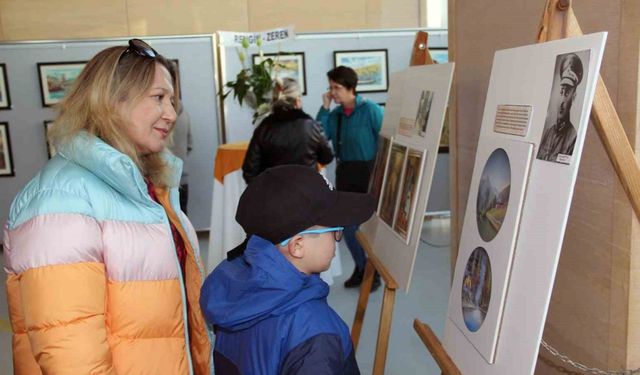 Muğla, Rıfat Çığ’ın suluboya eserleriyle renklendi