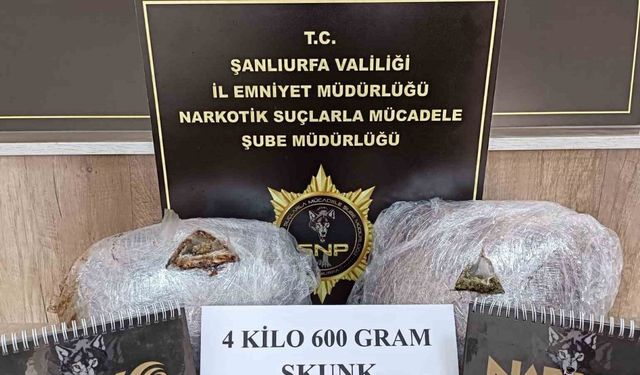 Şanlıurfa’da uyuşturucu operasyonu: 5 tutuklama