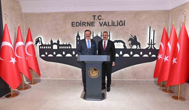 TOBB Başkanı Hisarcıklıoğlu: "Bugüne kadar 15 gümrük kapısının modernizasyonunu tamamladık"