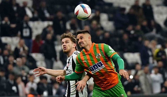 Trendyol Süper Lig: Beşiktaş: 1 - Corendon Alanyaspor: 1 (Maç sonucu)