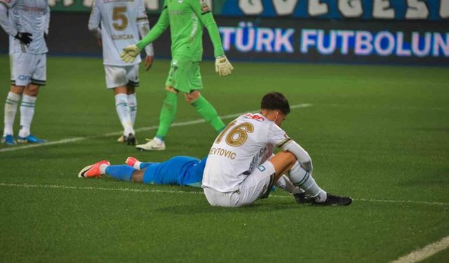 Trendyol Süper Lig: Çaykur Rizespor: 1 - Konyaspor: 1 (Maç sonucu)