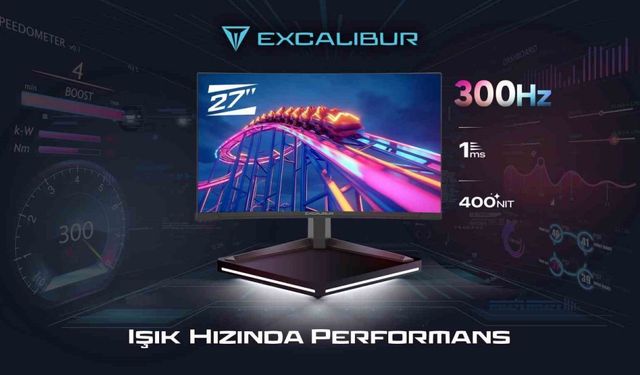 Yeni Excalibur 27” Curved Gaming Monitör satışa çıktı