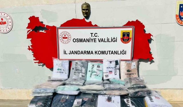 Osmaniye’de piyasa değeri 1 milyon lira olan sahte ürün ele geçirildi