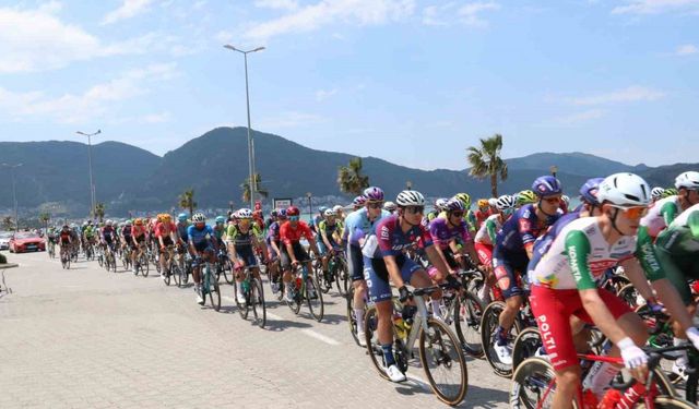 60. Cumhurbaşkanlığı Türkiye Bisiklet Turu’nun Fethiye-Marmaris etabı başladı