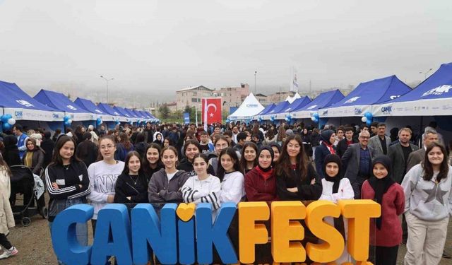 71 bin 222 bilim ve teknoloji tutkunu CANİKFEST’te buluştu
