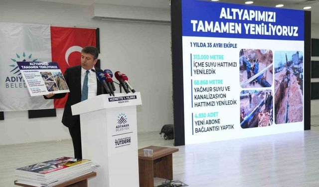 Adıyaman Belediyesi 1. yıl değerlendirme toplantısı yapıldı
