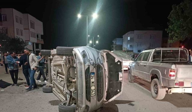 Adıyaman’da iki hafif ticari araç çarpıştı: 4 yaralı