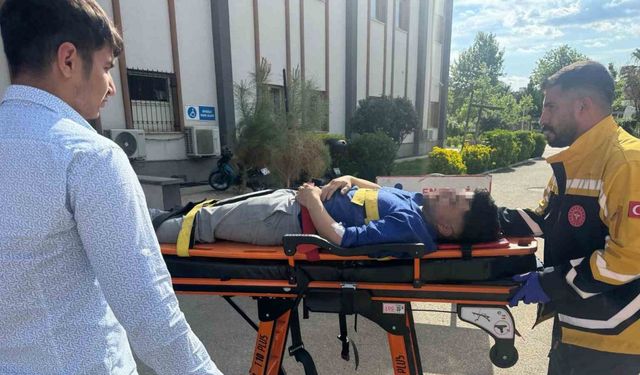 Adıyaman’da otomobil ile motosiklet çarpıştı: 1 yaralı
