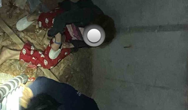Balıkesir’de asansör boşluğuna düşen kadın  kurtarıldı