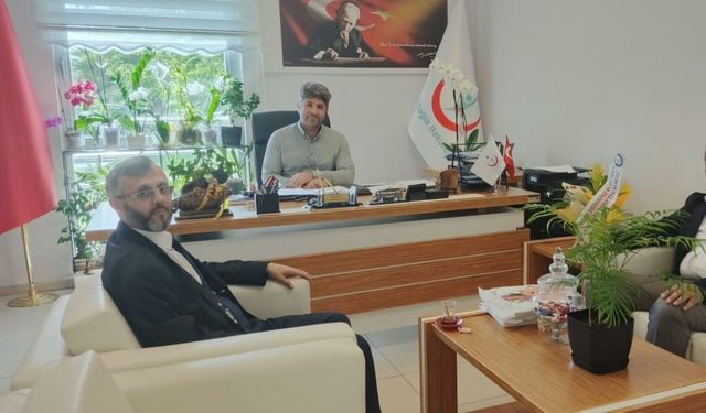 Başhekim Kül, Köyceğiz İlçe Müftülüğü heyetini ağırladı