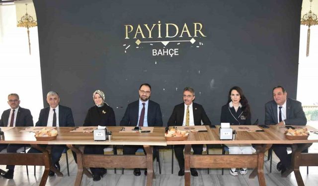 Başkan Şenol Dinç Kültür ve Sosyal İşler Müdürlerini misafir etti