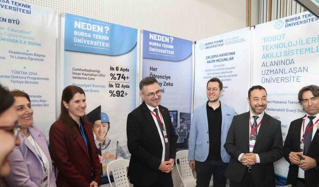 BTÜ Marmara Kariyer Fuarı’nda ilgi gördü