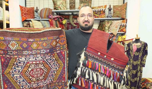 Burhaniye’ de Yörük Heybeleri turistik eşya oldu