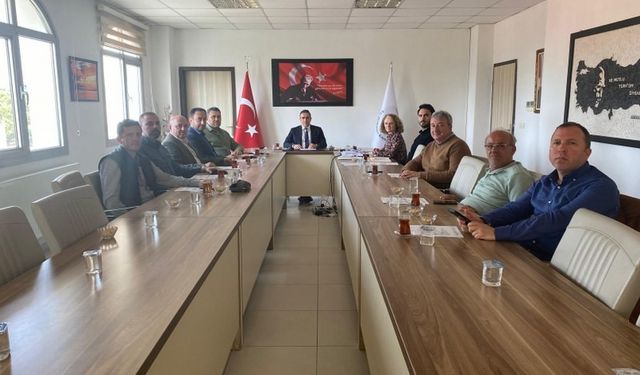 Burhaniye’de Müteşebbis Heyet Toplantısı yapıldı
