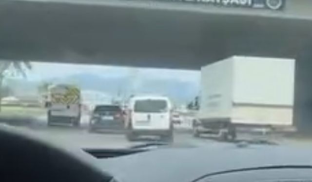 Bursa’da ölümüne makas kamerada...