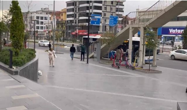 Elazığ’da şiddetli fırtına etkili oldu