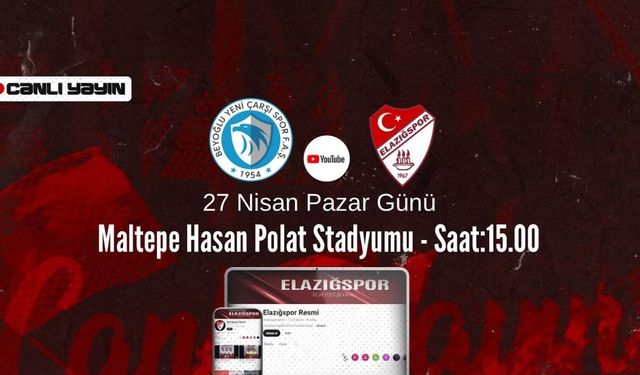 Elazığsporlu taraftarlara canlı yayın müjdesi