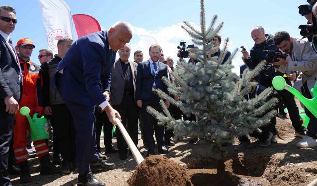 Erzurum’da EİT ülkeleri adına hatıra ormanı oluşturuldu