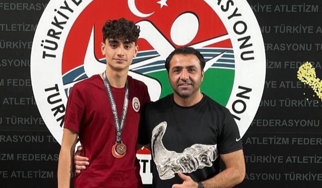 İçli’den üç adım atlama branşında Türkiye Şampiyonluğu