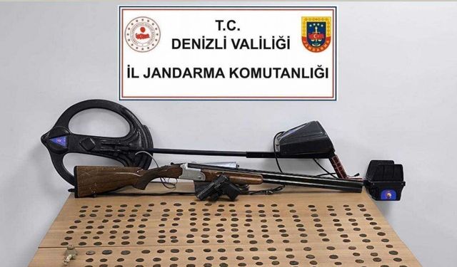Jandarmanın operasyonunda Roma dönemine ait tarihi eserler ele geçirildi