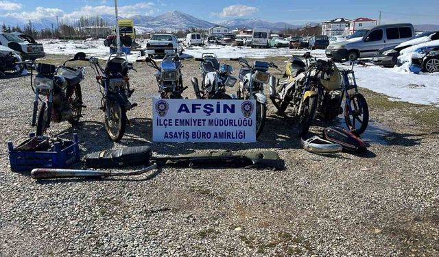 Kahramanmaraş’ta motosiklet hırsızlığı