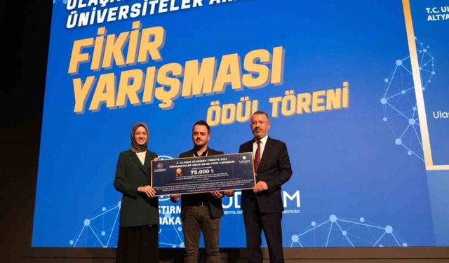 Karabük Üniversitesi’ne Ulaştırma Bakanlığı’ndan AR-GE ödülü