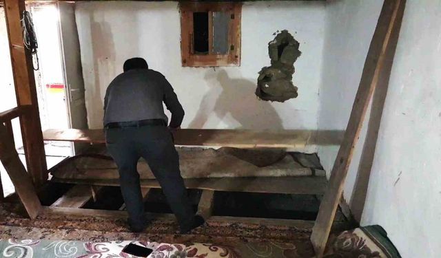 Karabük’te köy camisinde tahribat