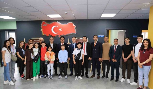 Kardeş ülke Azerbaycan’dan Çameli’ye 23 Nisan ziyareti